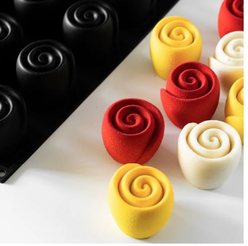 Pavoni 60mm Volupte Professional Silicone Mould